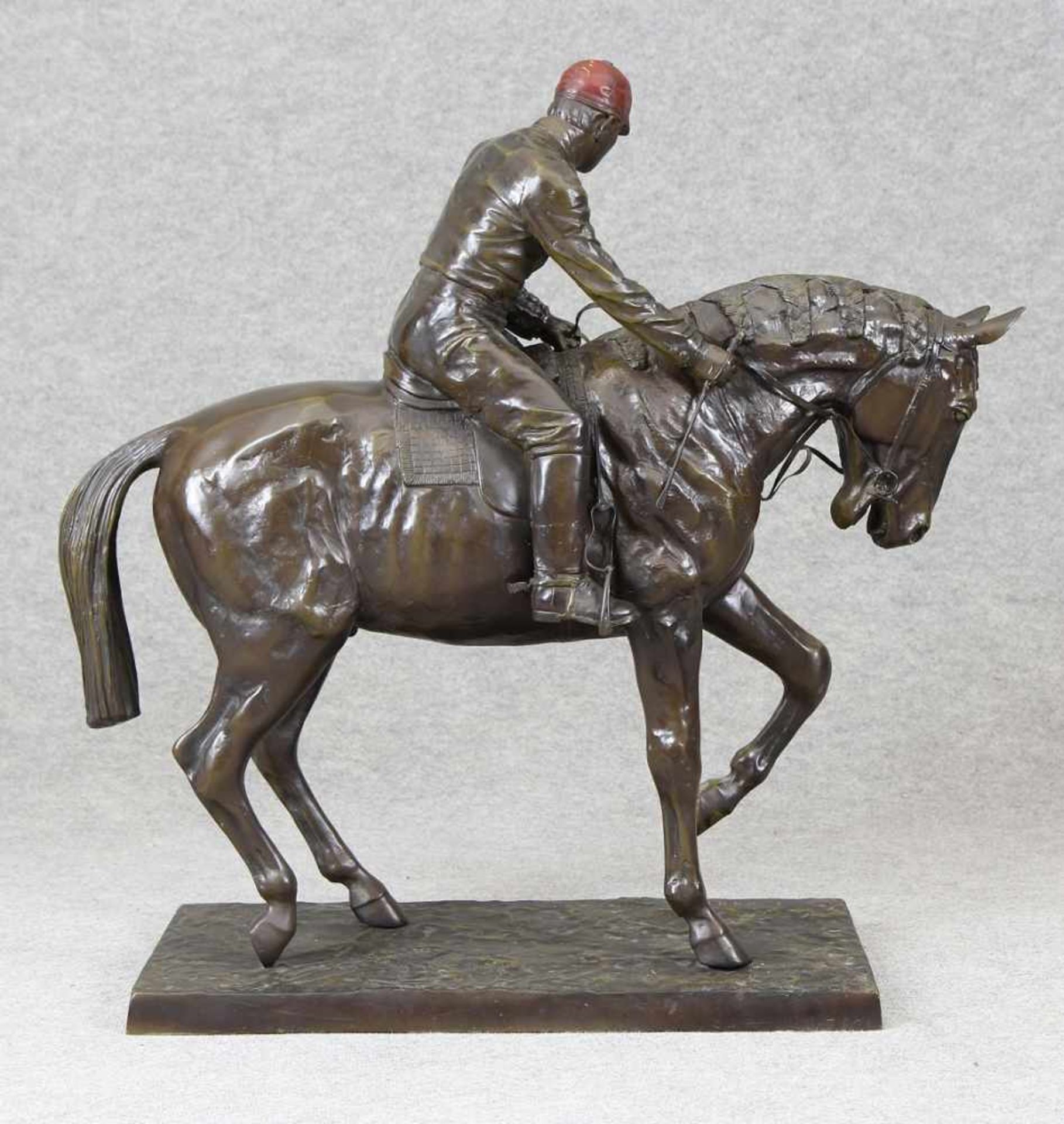 Bronze figure "Le Grande Jockey" - Bild 3 aus 6