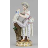 Meissen Figure "Girl with Lamb"