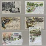 Große Sammlung von fast 1000 Postkarten "Stettin"