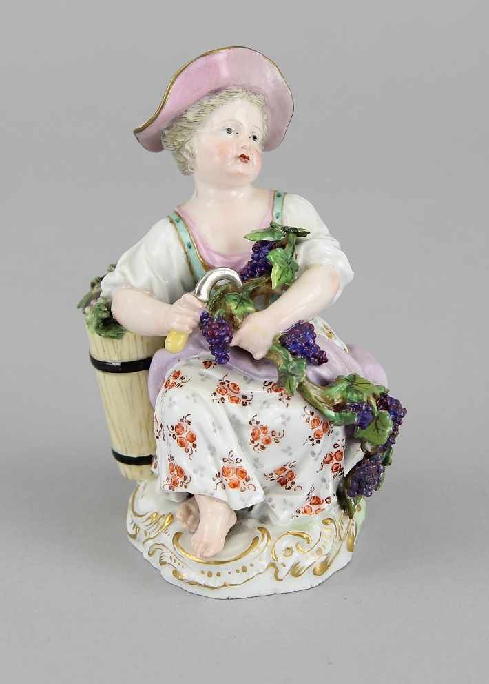 Meissen figure "Little Winemaker"