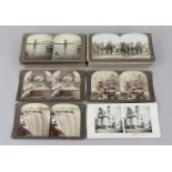 Large Bundle of 72 Stereoscopic Cards "All over the World"