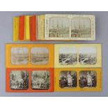 Bundle of 21 early Stereo Views