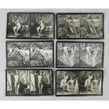 Bundle of 36 Stereoscopic Cards "Nudes"