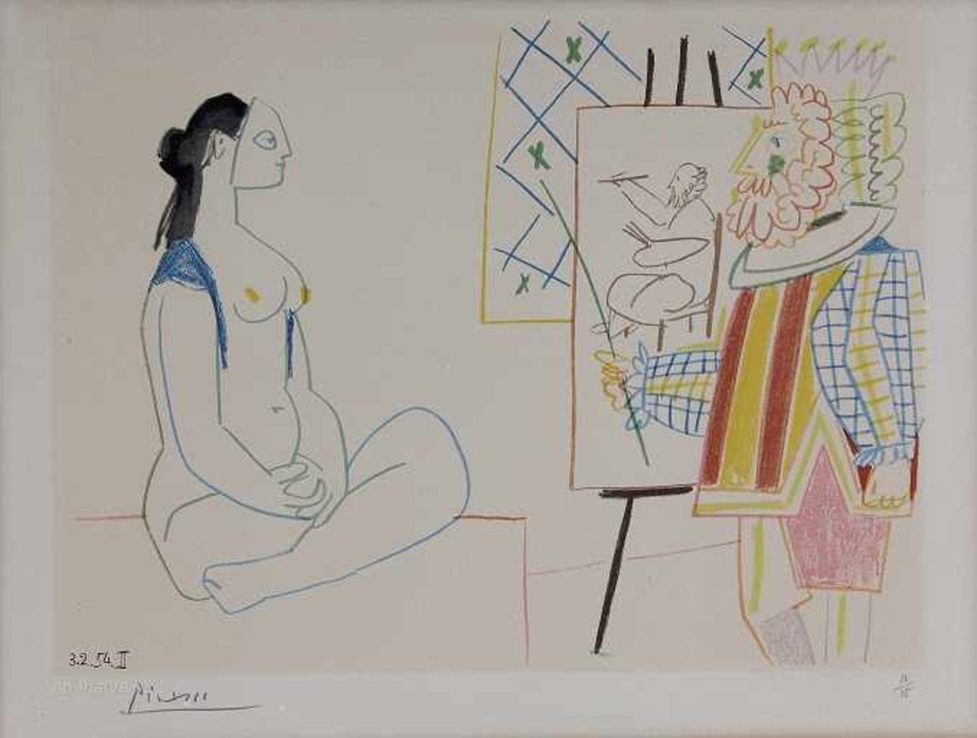 Picasso, Pablo (Malaga 1881 - 1973 Mougins) - Image 2 of 3
