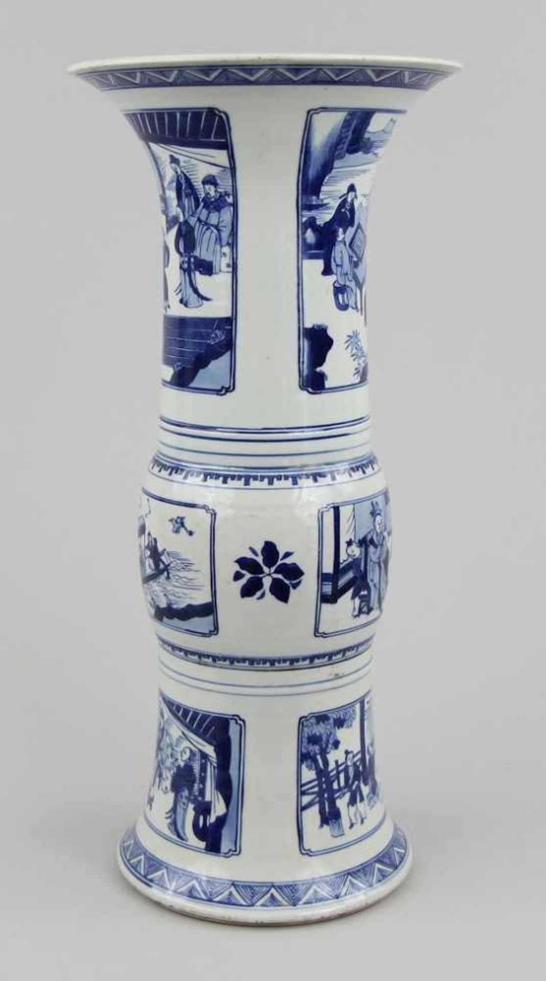 Große Blauweiß - Vase - Image 17 of 23