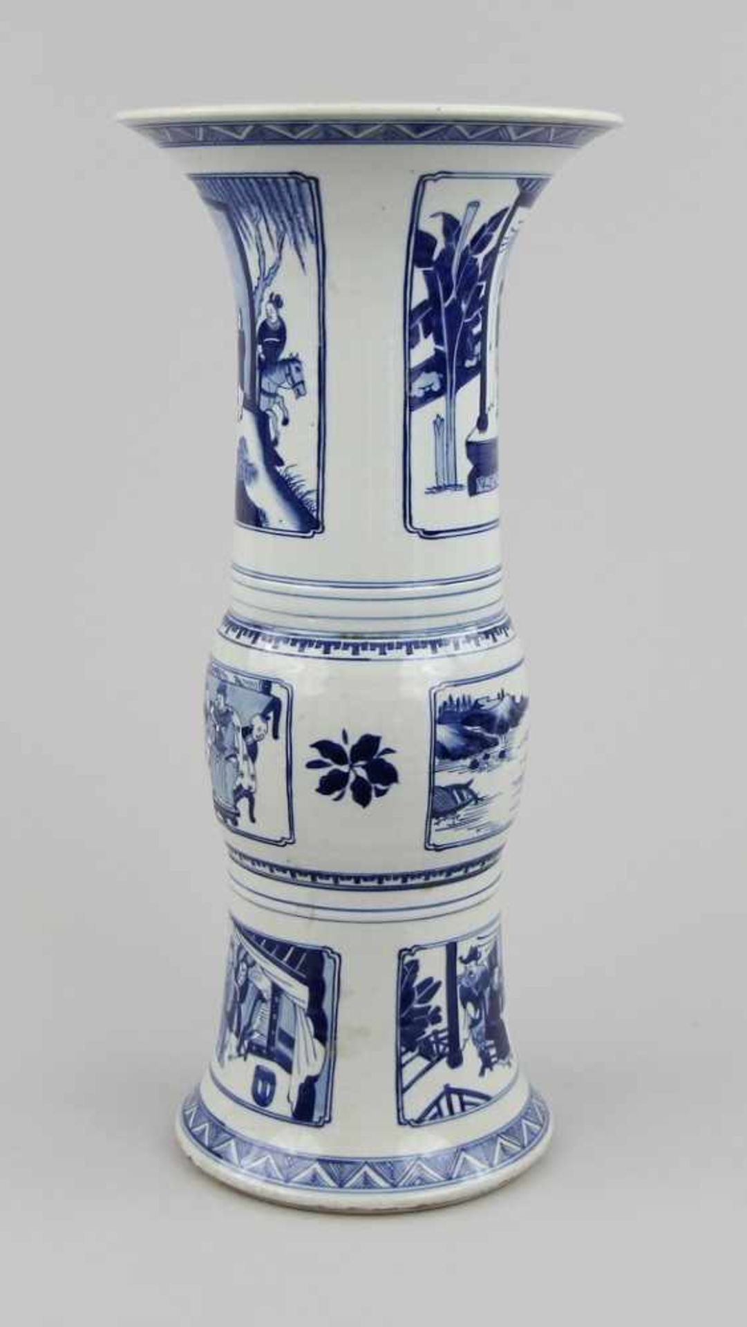 Große Blauweiß - Vase - Image 13 of 23