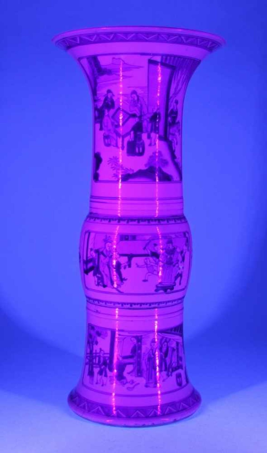 Große Blauweiß - Vase - Image 14 of 23