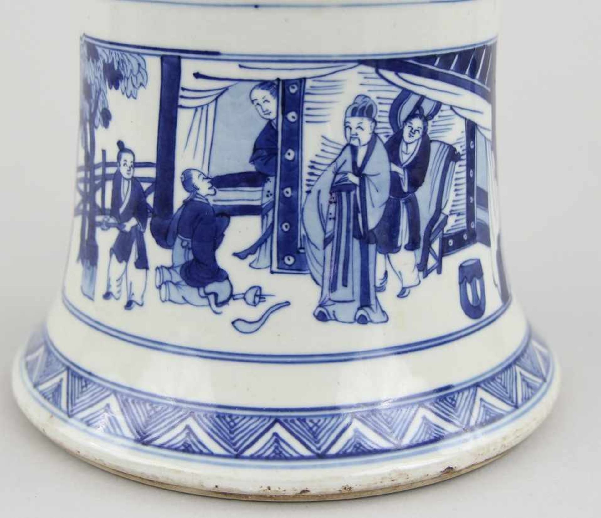 Große Blauweiß - Vase - Image 19 of 23