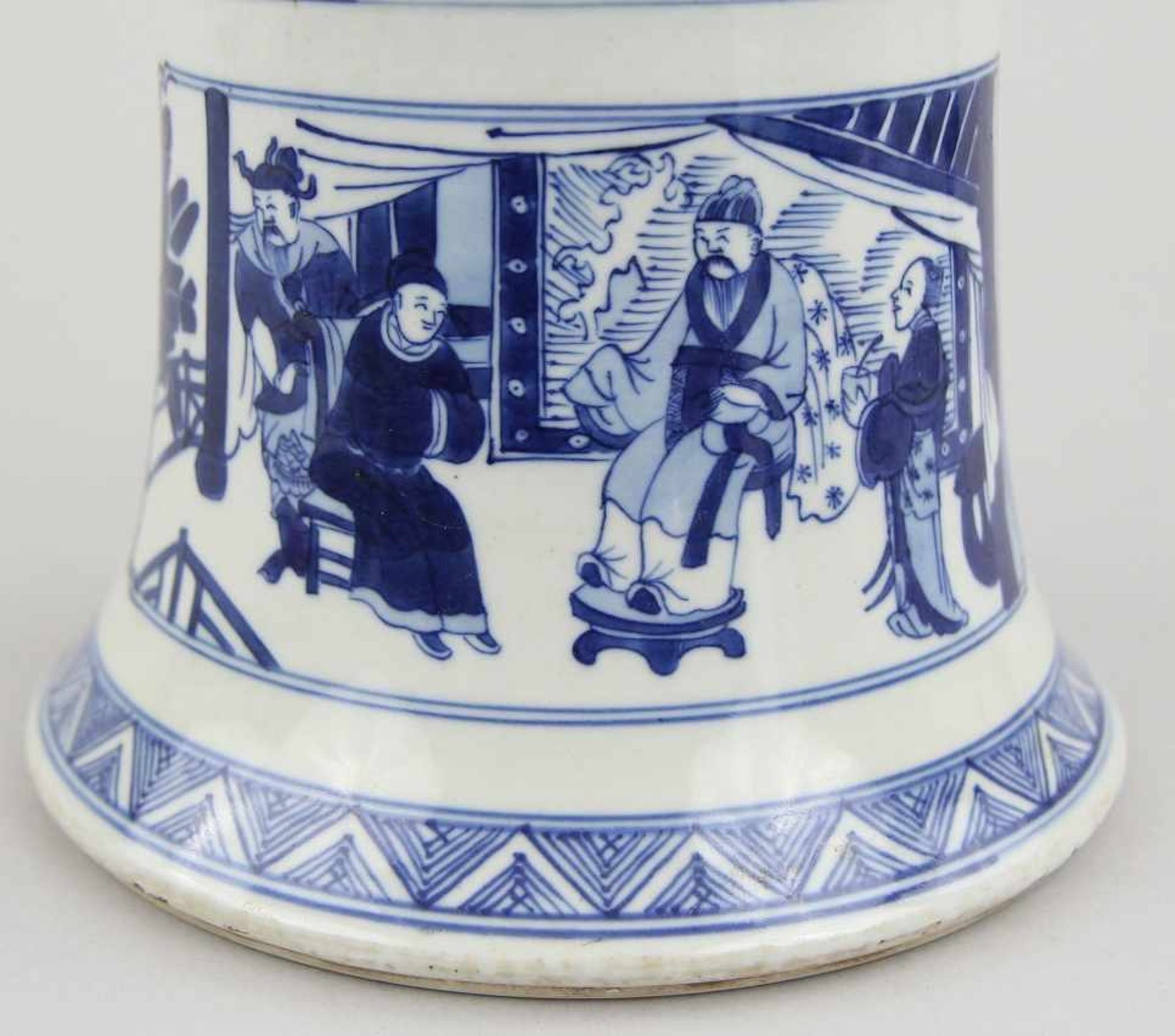 Große Blauweiß - Vase - Image 18 of 23