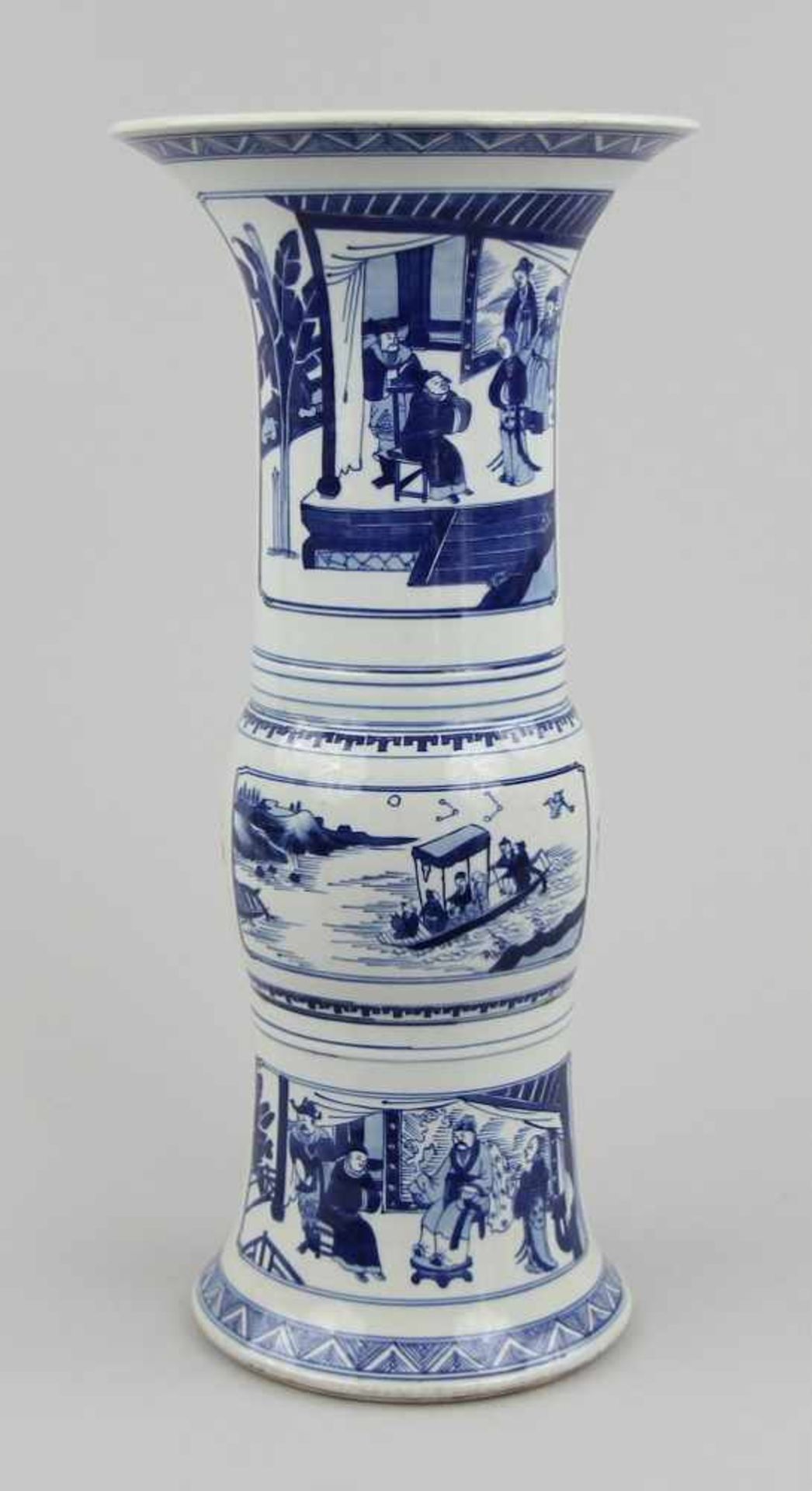 Große Blauweiß - Vase - Image 2 of 23