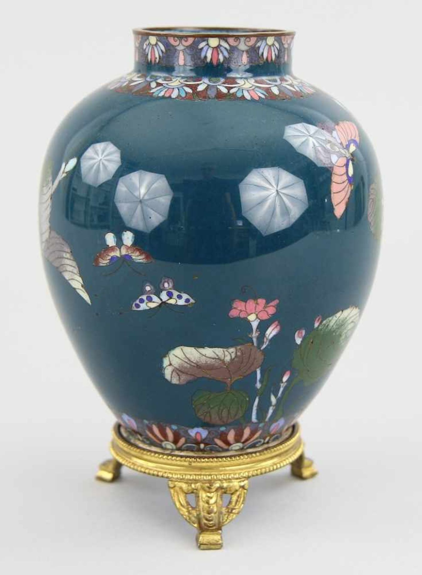 Cloisonne - Vase - Bild 6 aus 9