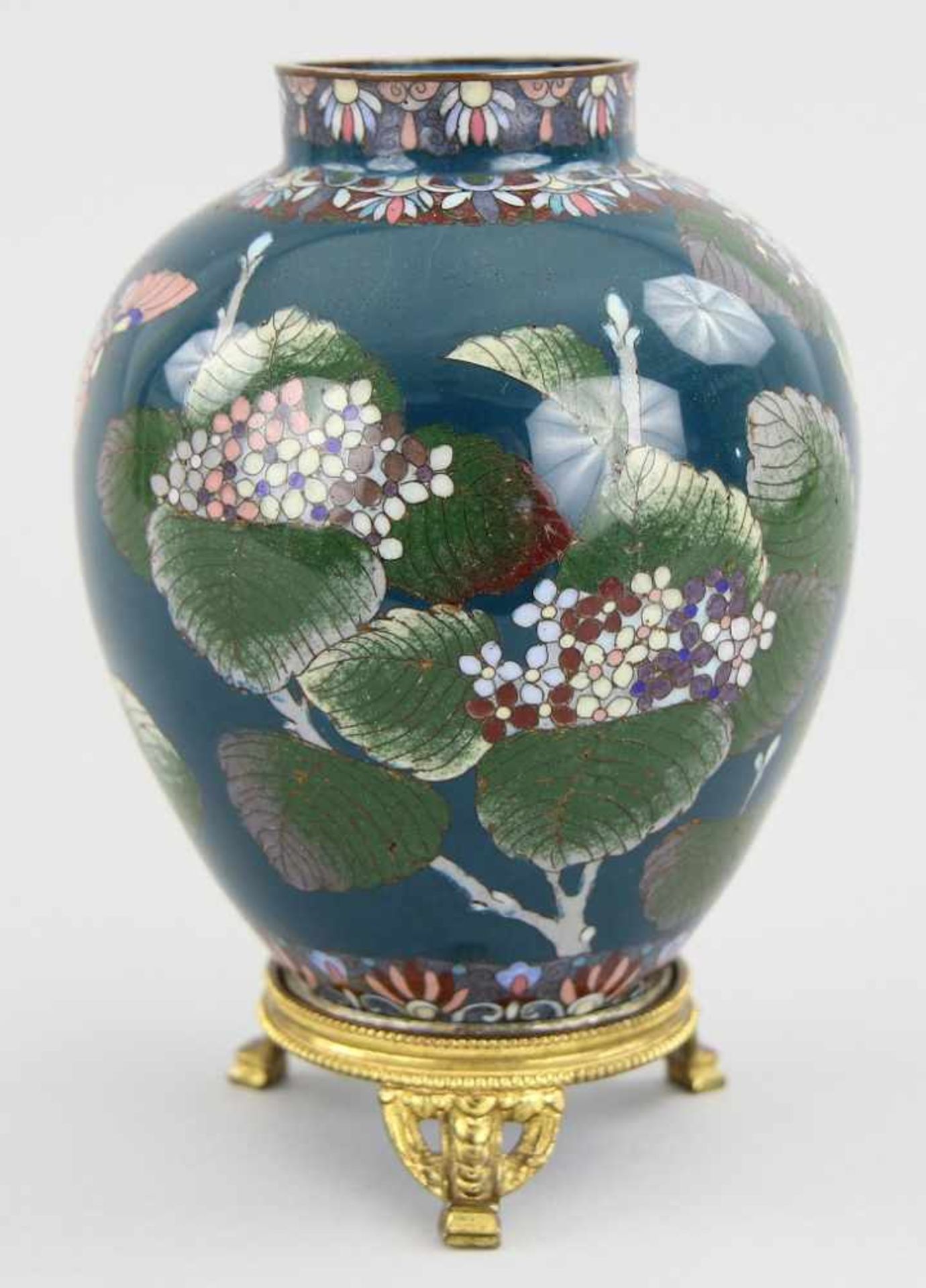 Cloisonne - Vase - Bild 5 aus 9