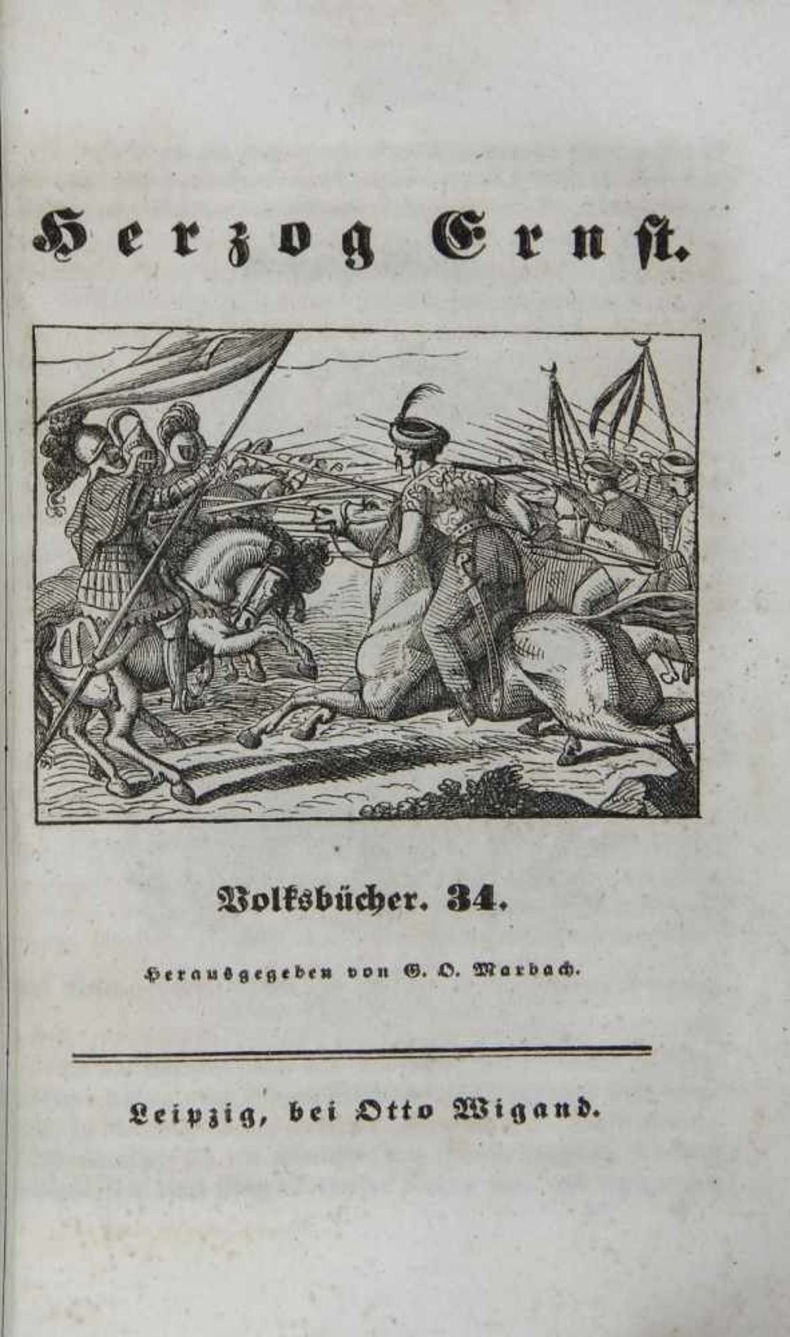 Marbach, G. O.: "Volksbücher" - Image 6 of 6