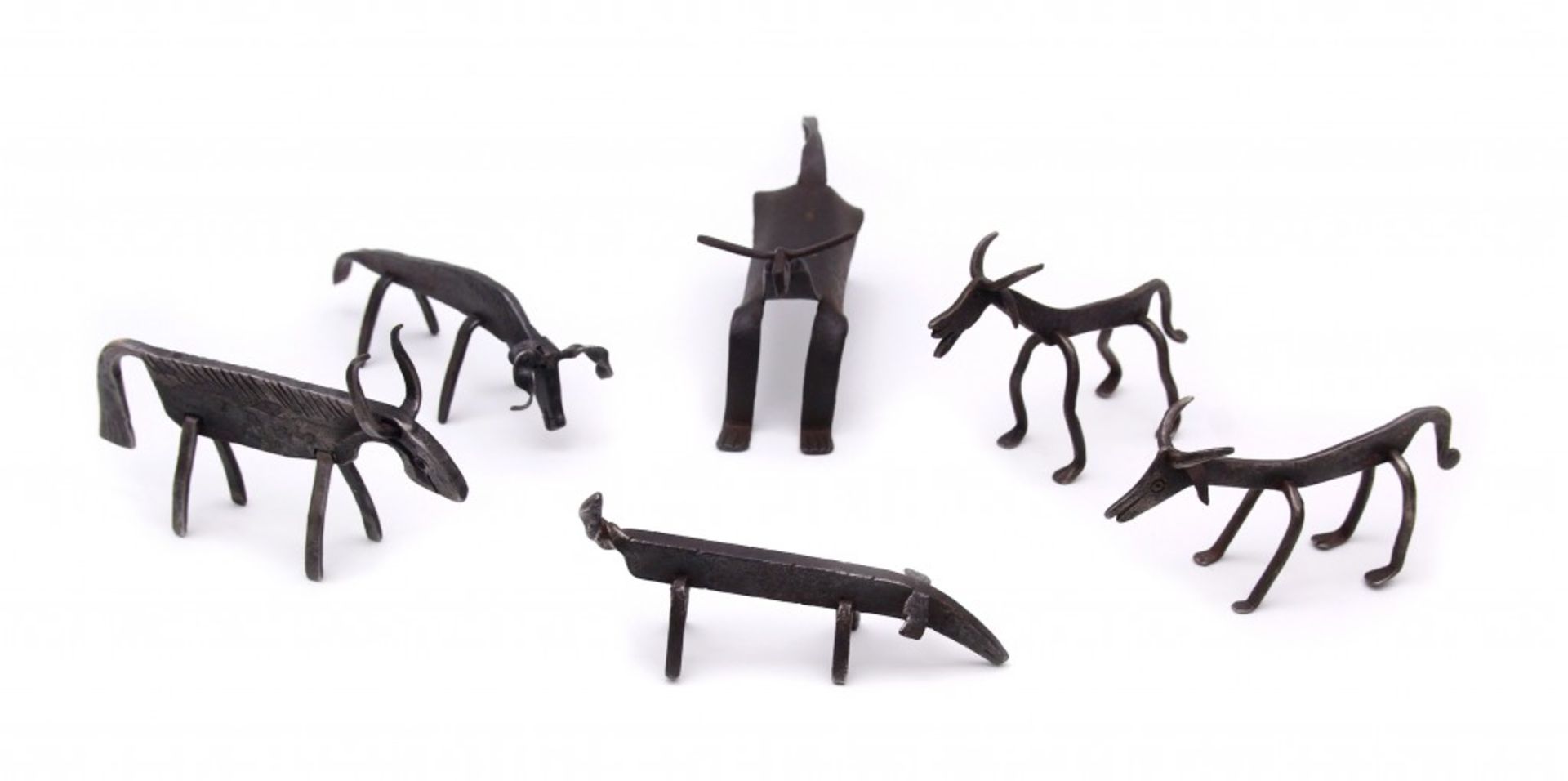 Six Votive Animals - Image 3 of 3