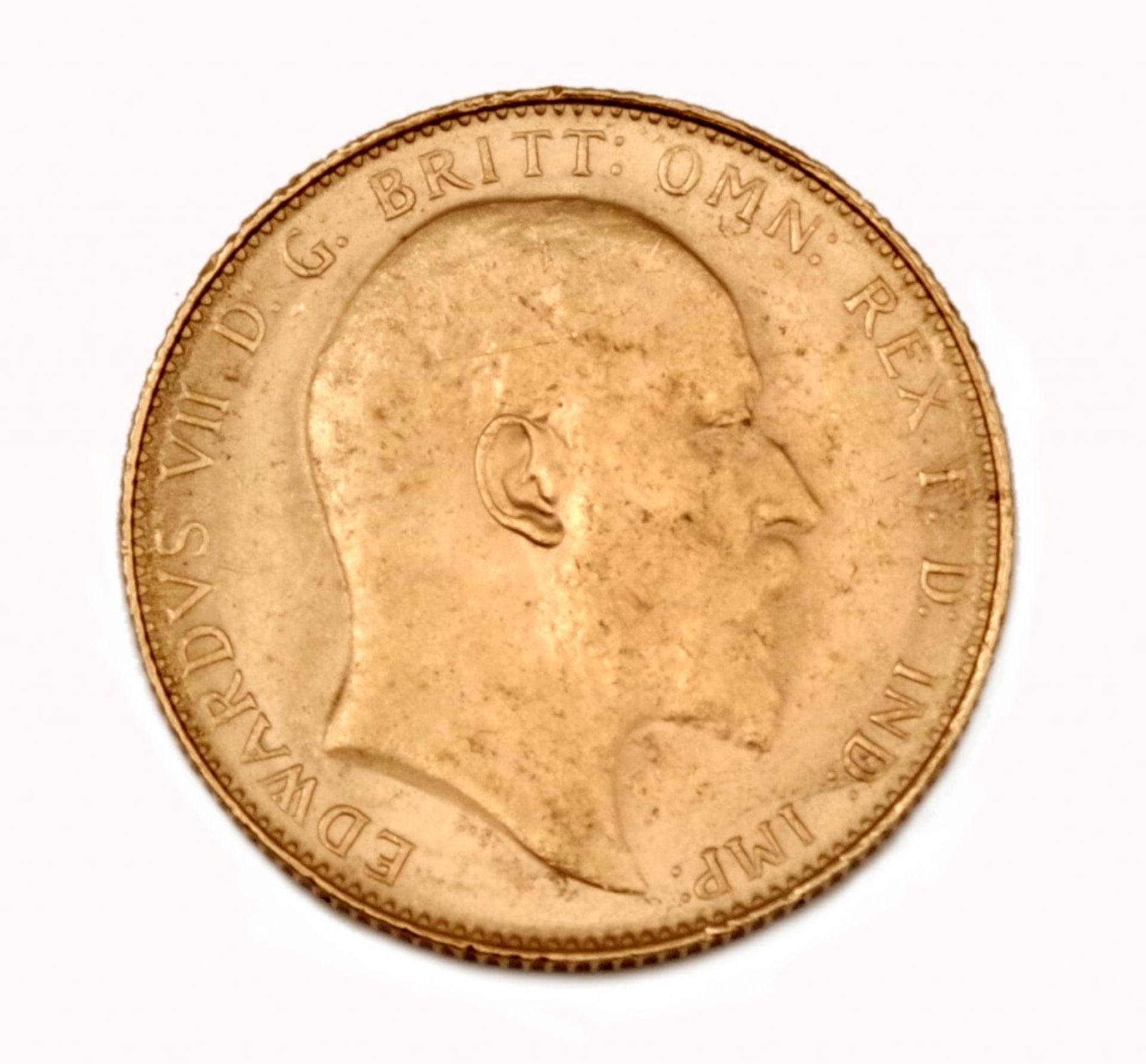 Gold Sovereign - King Edward VII - Perth 1908