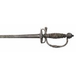 A Fine Austrian Court Sword with Gold-Plated Silver Hilt