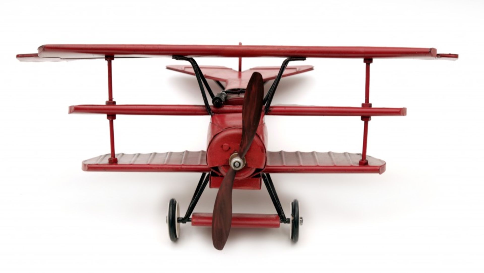 The Fokker Dr.I Dreidecker Plane - Red Baron - Image 3 of 4