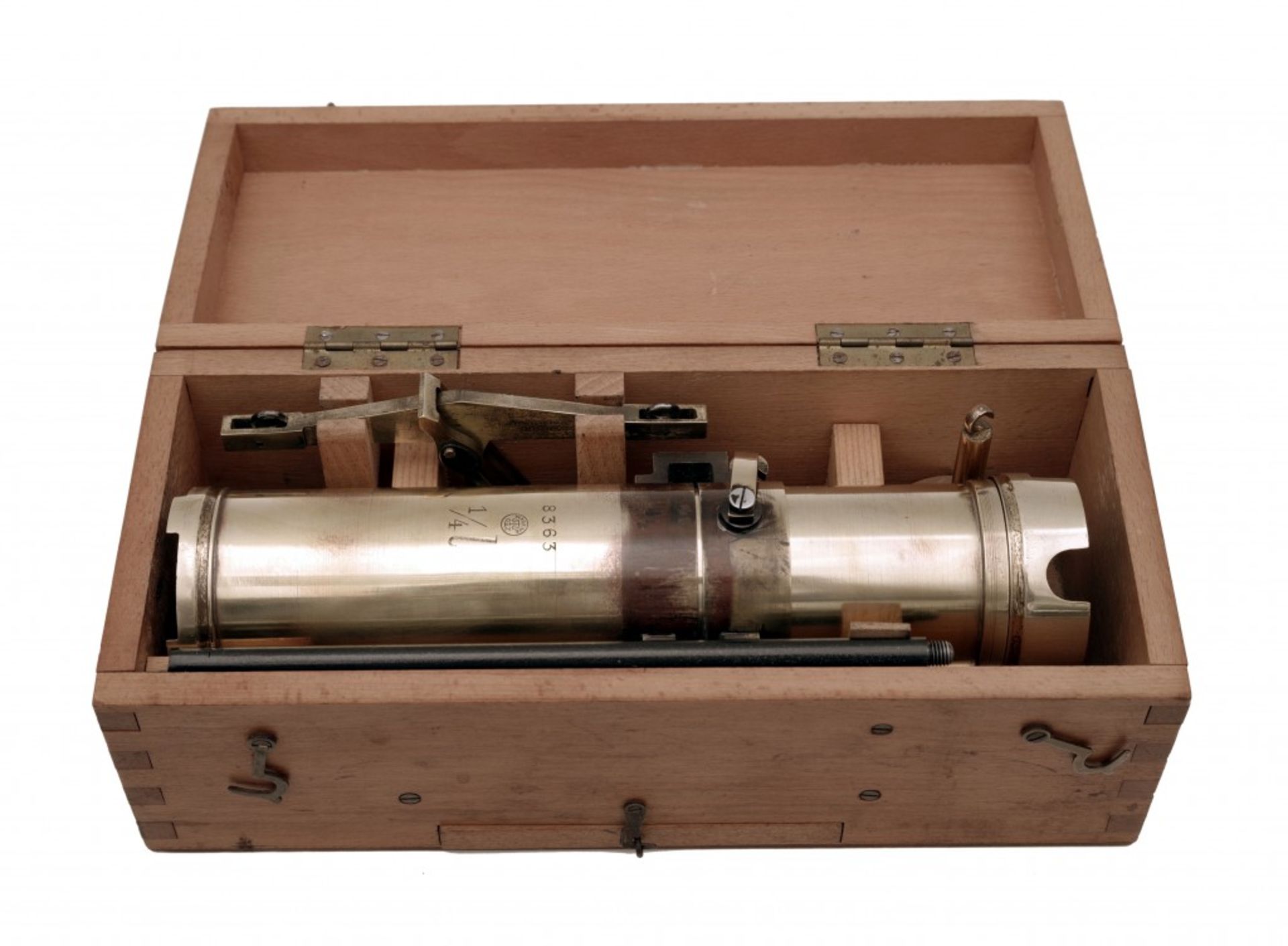 An Antique Brass Corn Balance Scales Chrondrometer - Image 2 of 3
