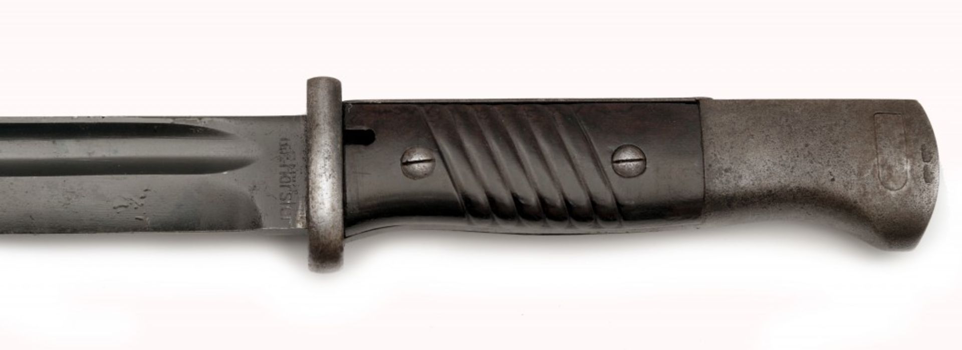 K98 Bayonet by E. & F. Hörster with Scabbard and Frog - Bild 2 aus 3