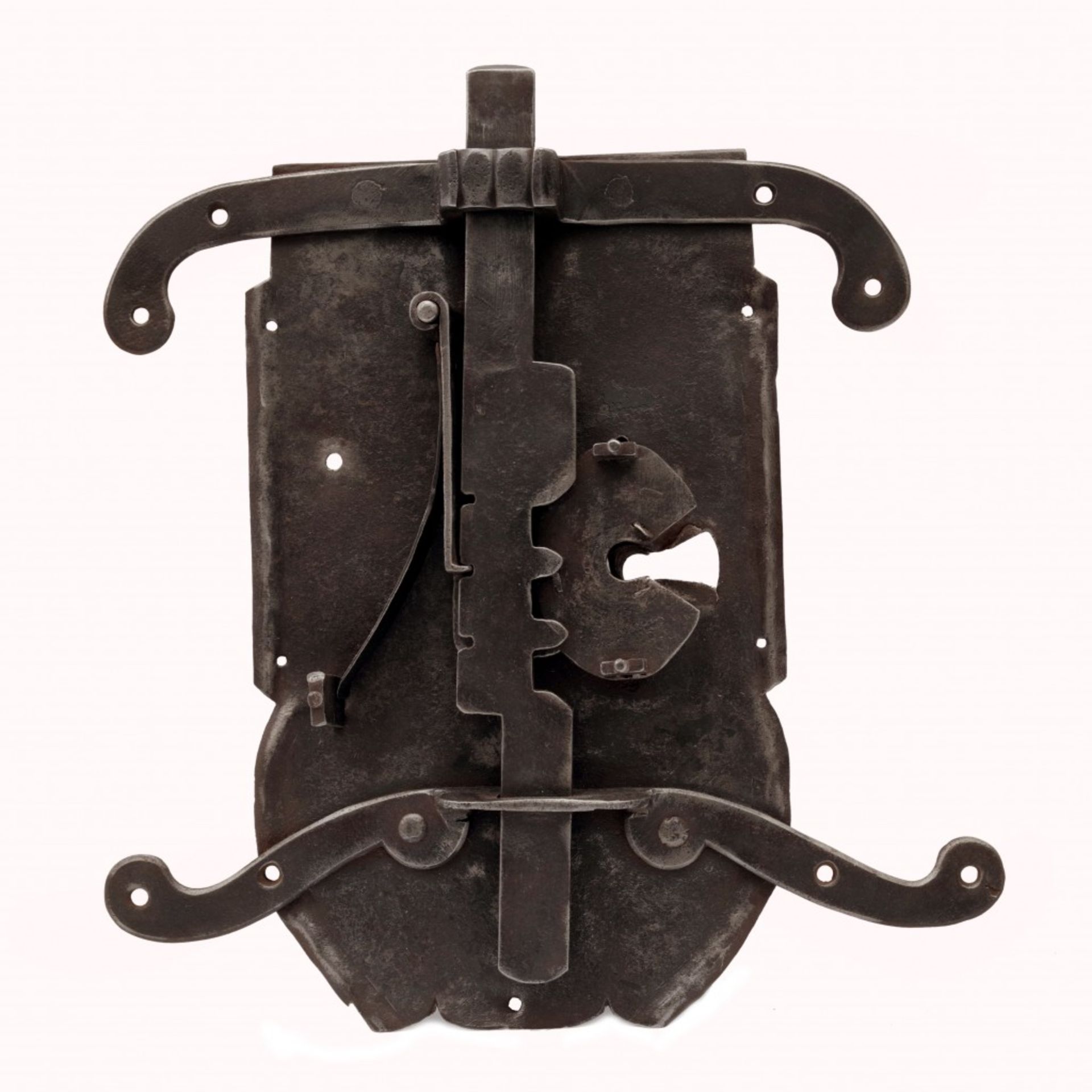 A Wrought Iron Gate Lock - Image 3 of 3