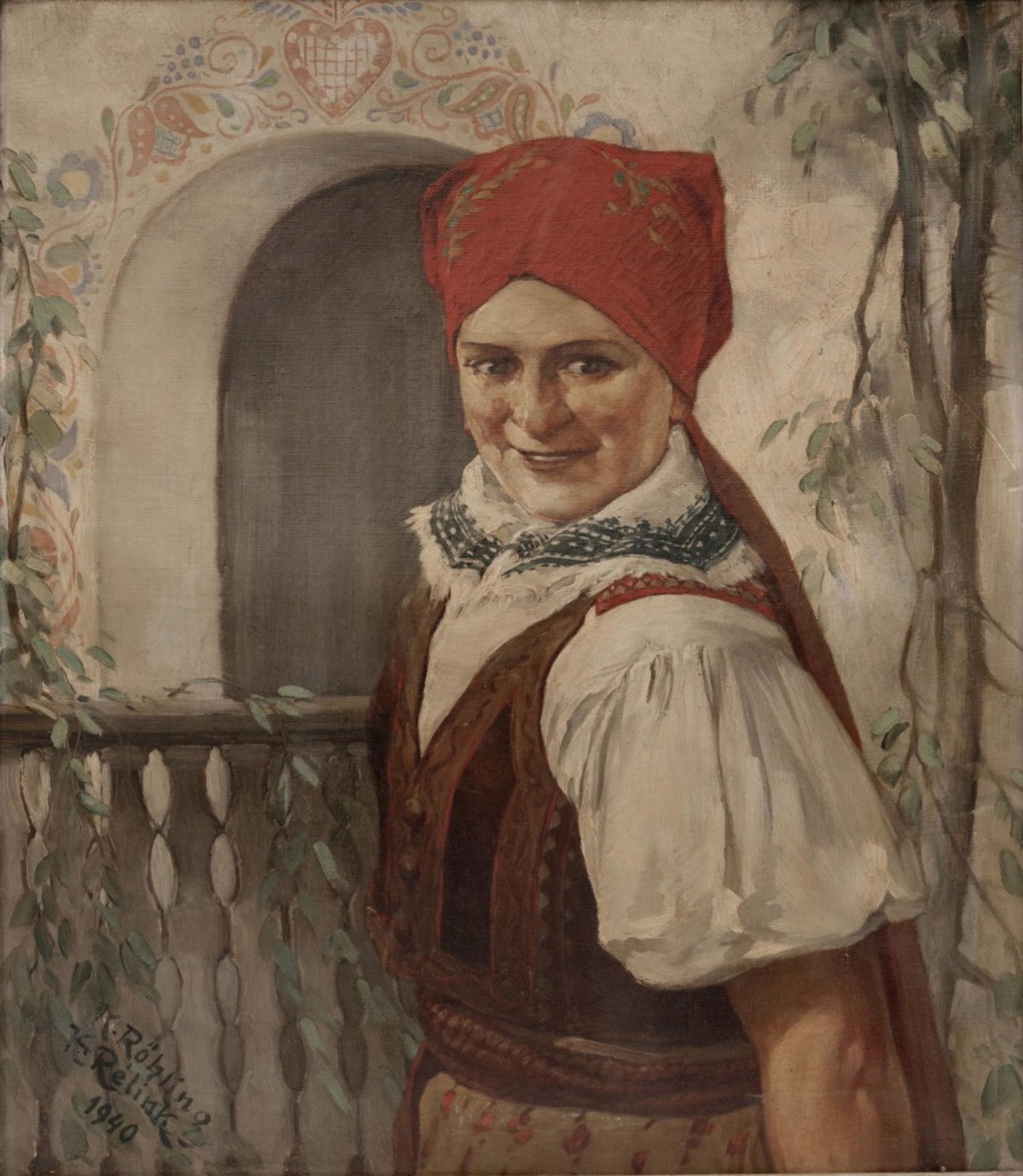 A Farm Girl by Karel Rélink