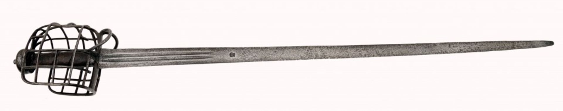 A British Military Basket Hilt Broadsword - Image 4 of 6