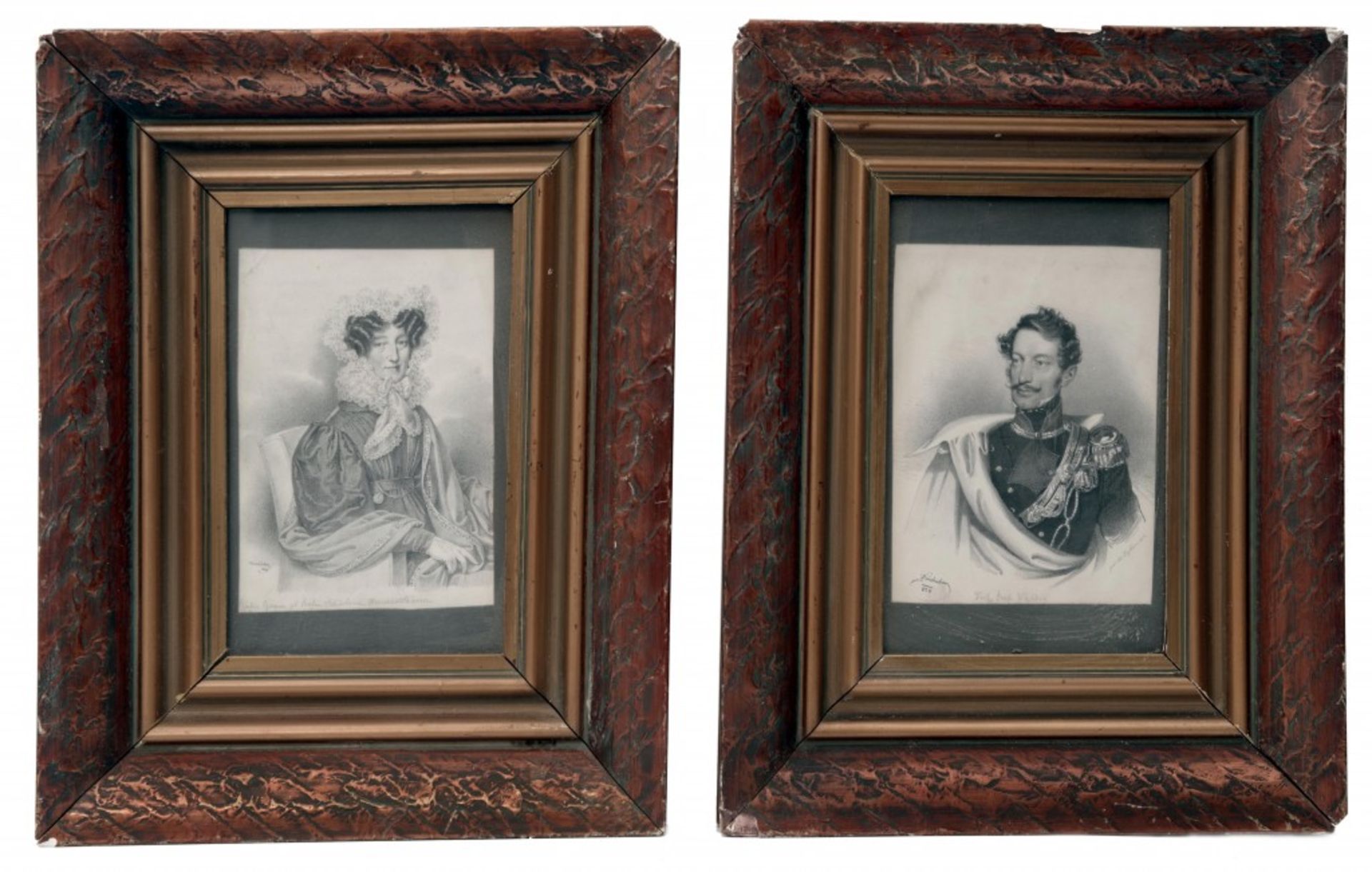 A Pair of Portraits by Josef Kriehuber