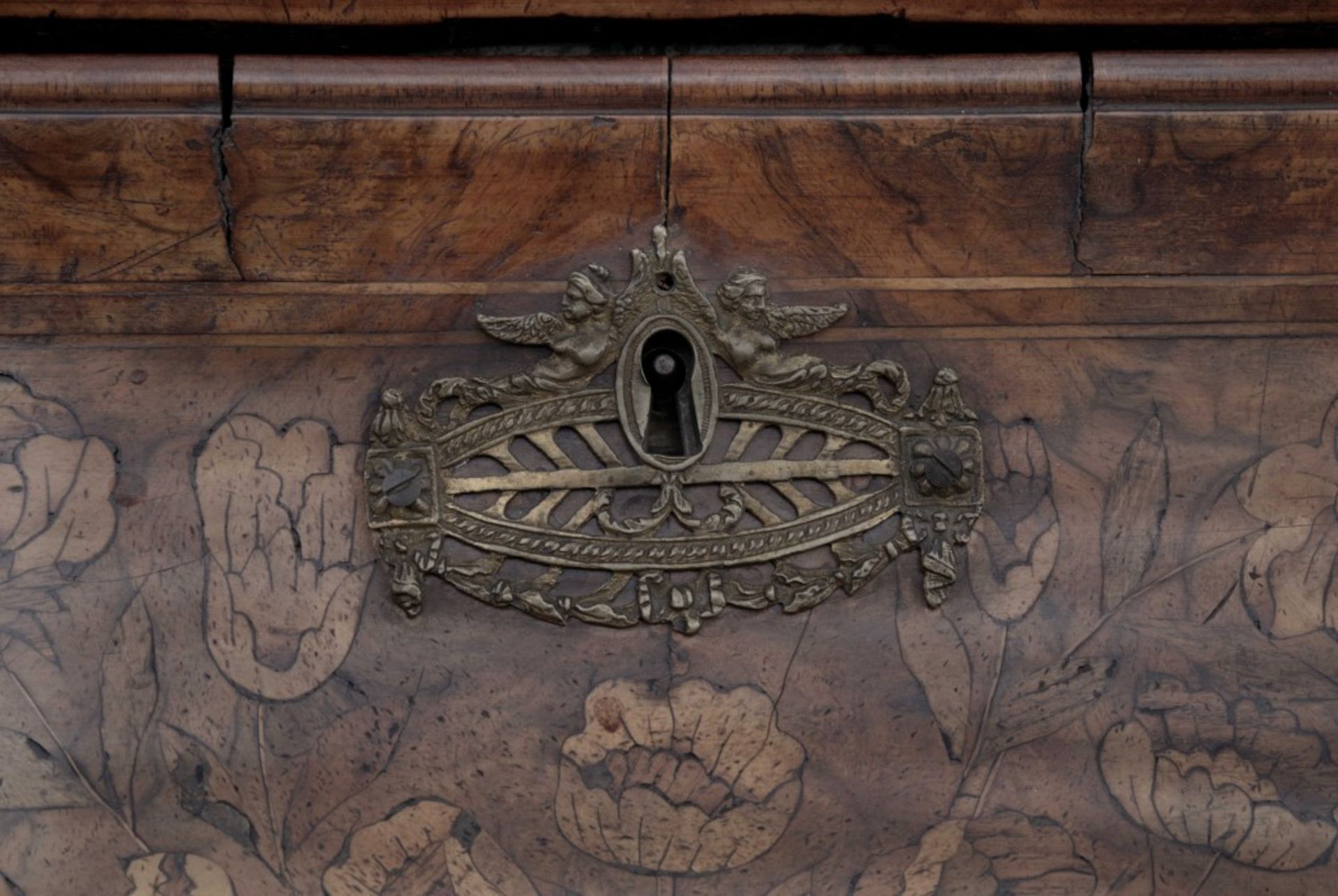 A Bureau Cabinet (Bombé Bureau) - Image 8 of 12