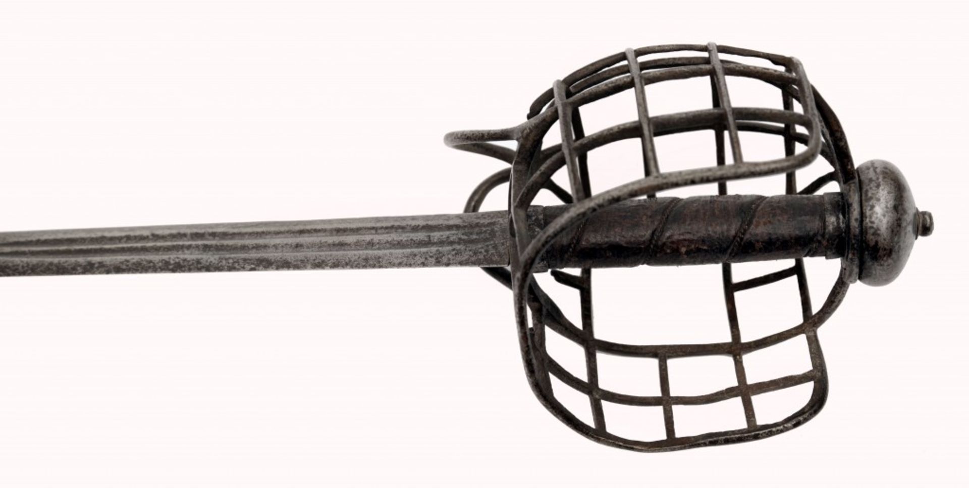 A British Military Basket Hilt Broadsword - Image 3 of 6