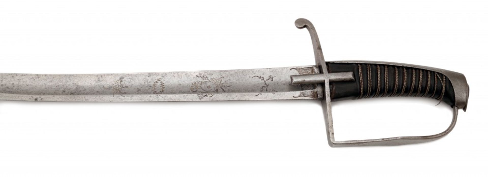 A Model 1791 Sabre for Officers of the Cavalry (Hussars) - Bild 2 aus 3