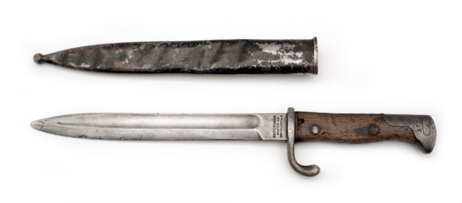 M1898/1905 Mauser Bayonet with Scabbard