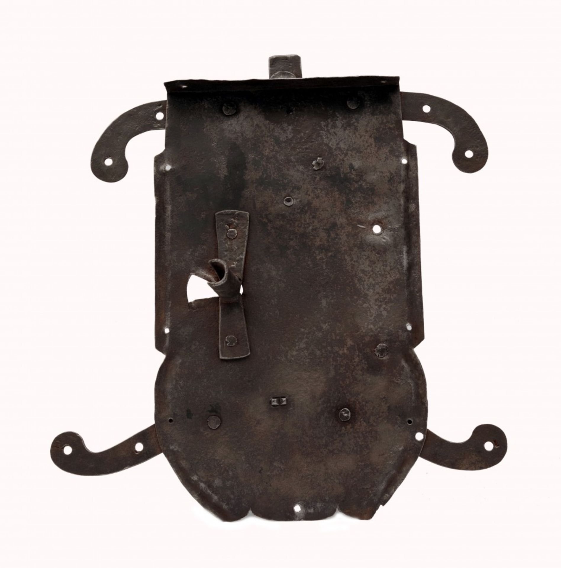 A Wrought Iron Gate Lock - Image 2 of 3