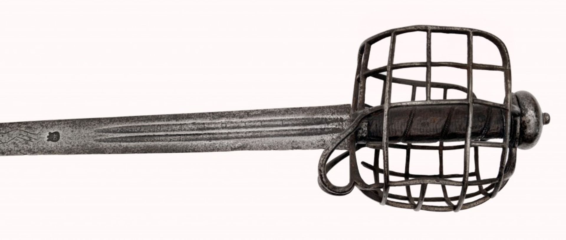 A British Military Basket Hilt Broadsword - Image 2 of 6