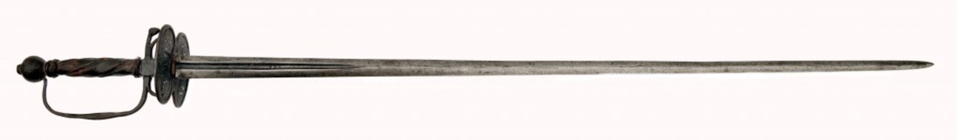 A small-sword with iron hilt - Bild 4 aus 4