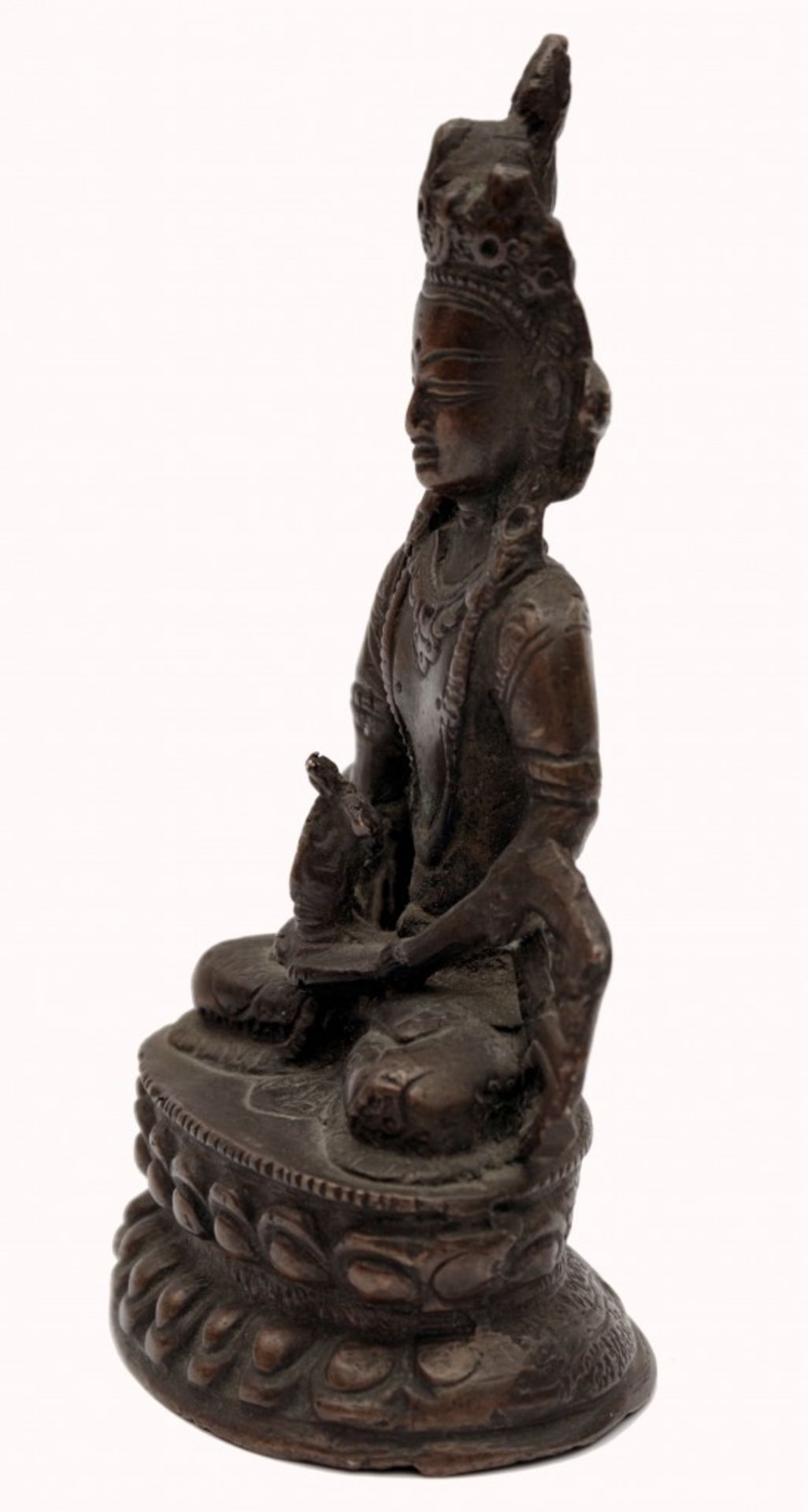 Buddha-Statue mit Schlange - Image 2 of 3