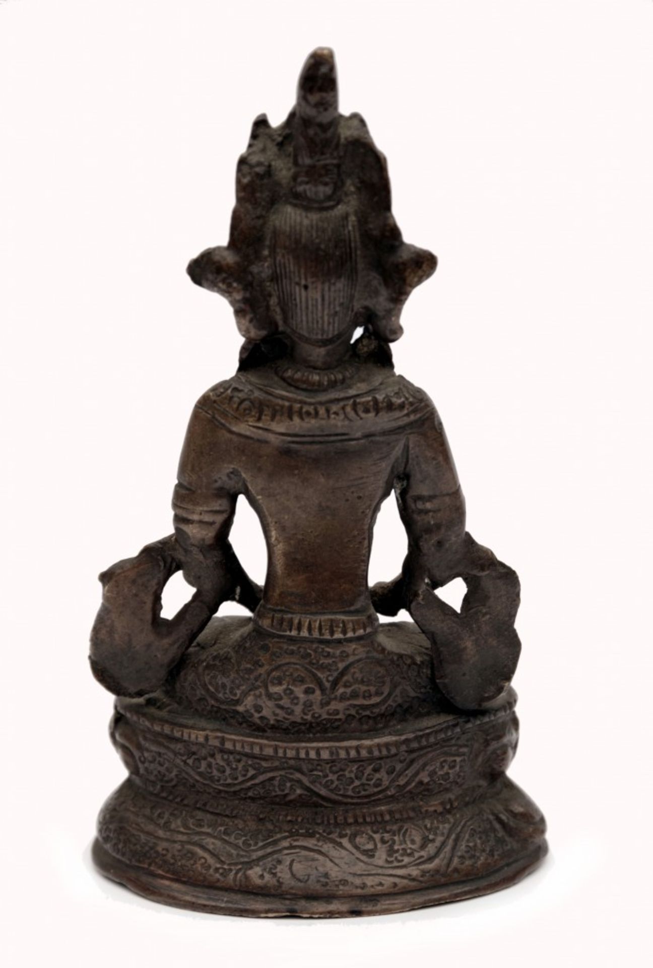 Buddha-Statue mit Schlange - Image 3 of 3