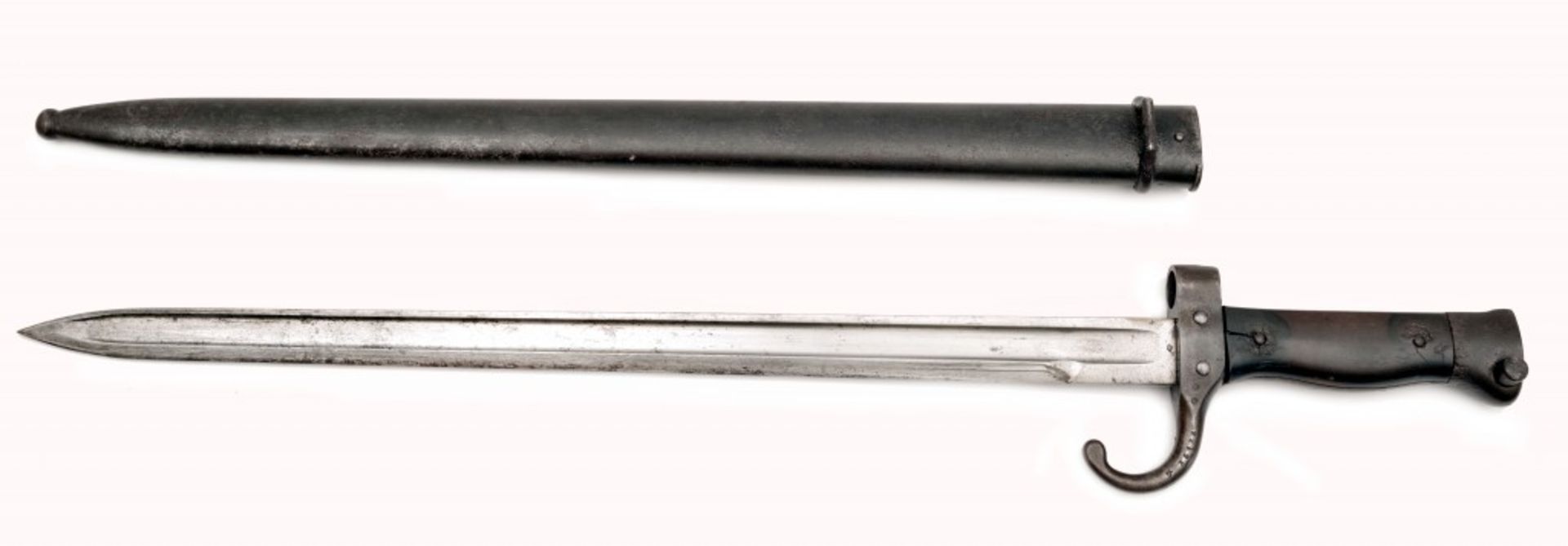 Bajonett für den Mannlicher Berthier Karabiner M 1892 - 1. Modell