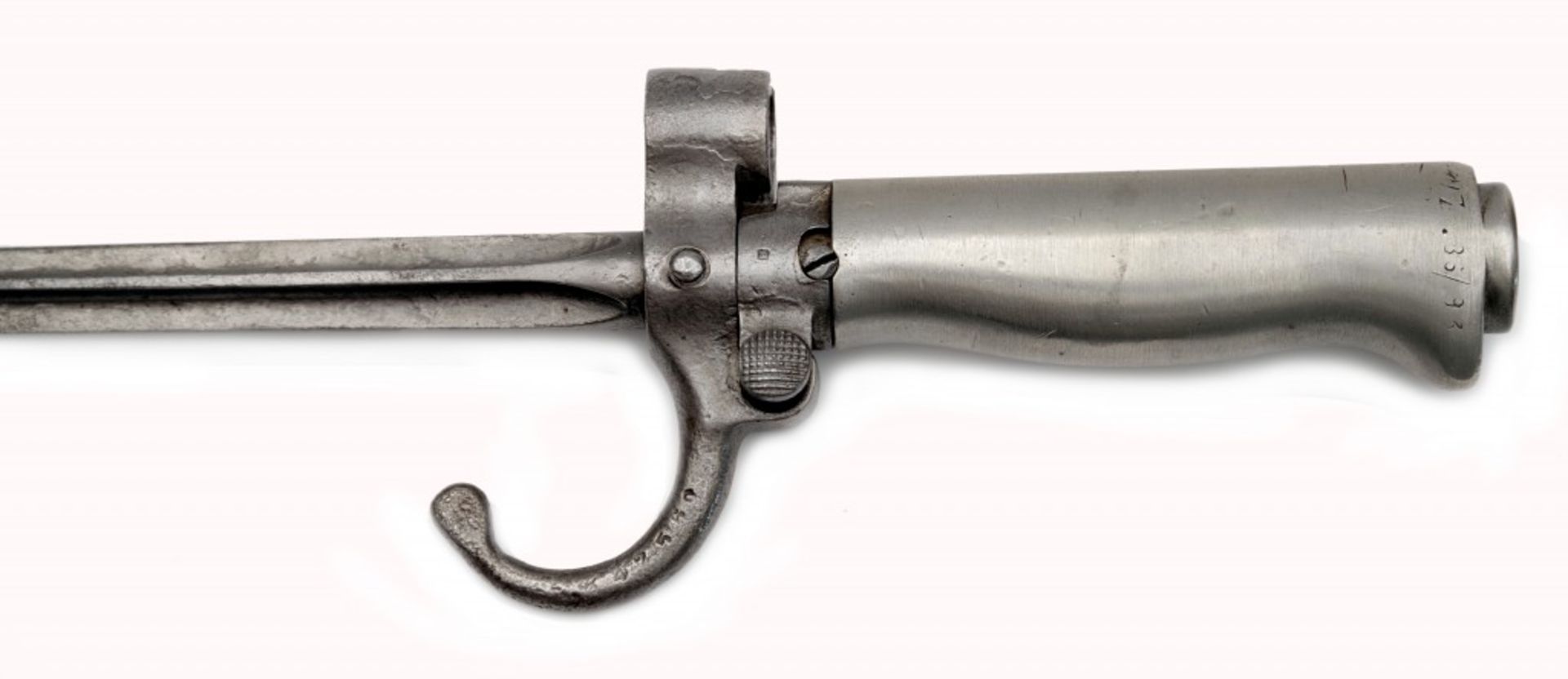 Nadelbajonett für Lebel Gewehr (Rosalie) Modell 1866, erstes Modell - Bild 2 aus 3