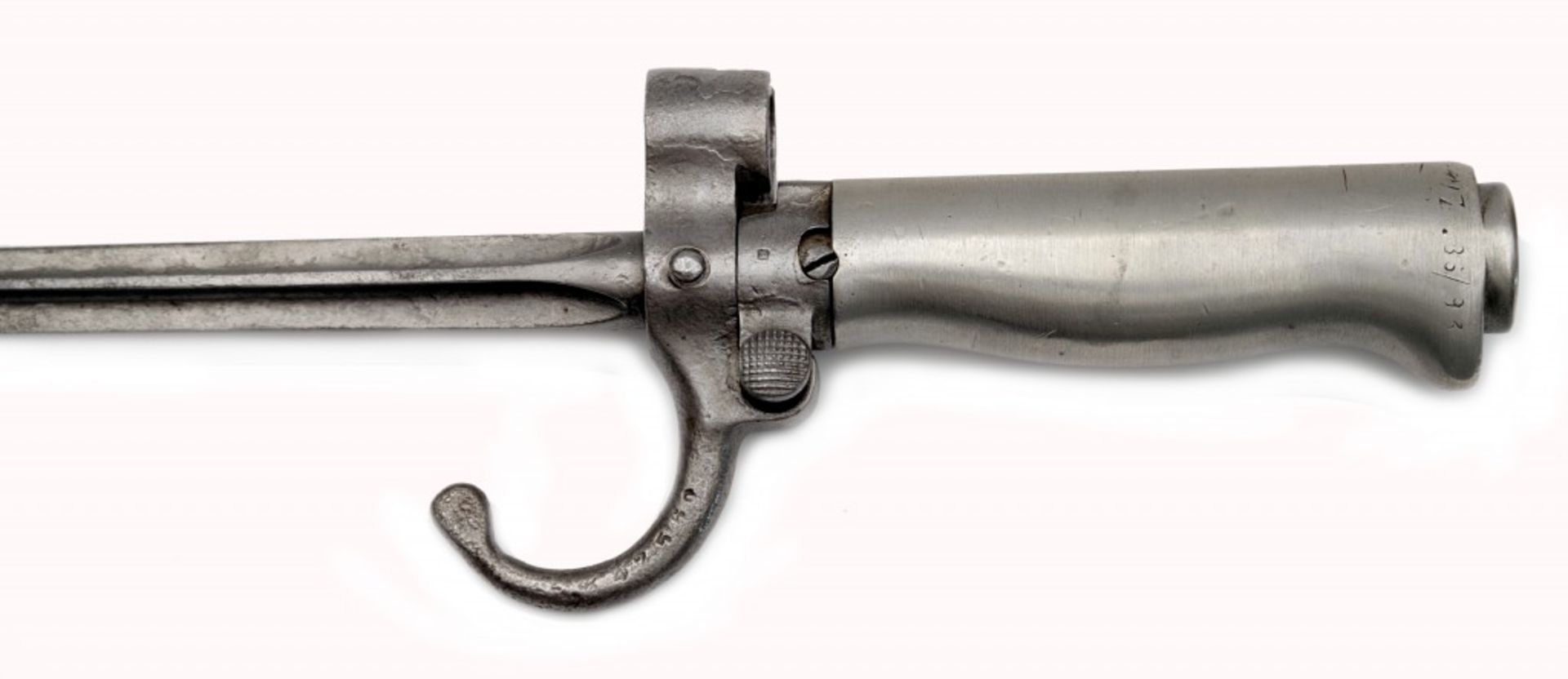 Nadelbajonett für Lebel Gewehr (Rosalie) Modell 1866, erstes Modell - Image 2 of 3