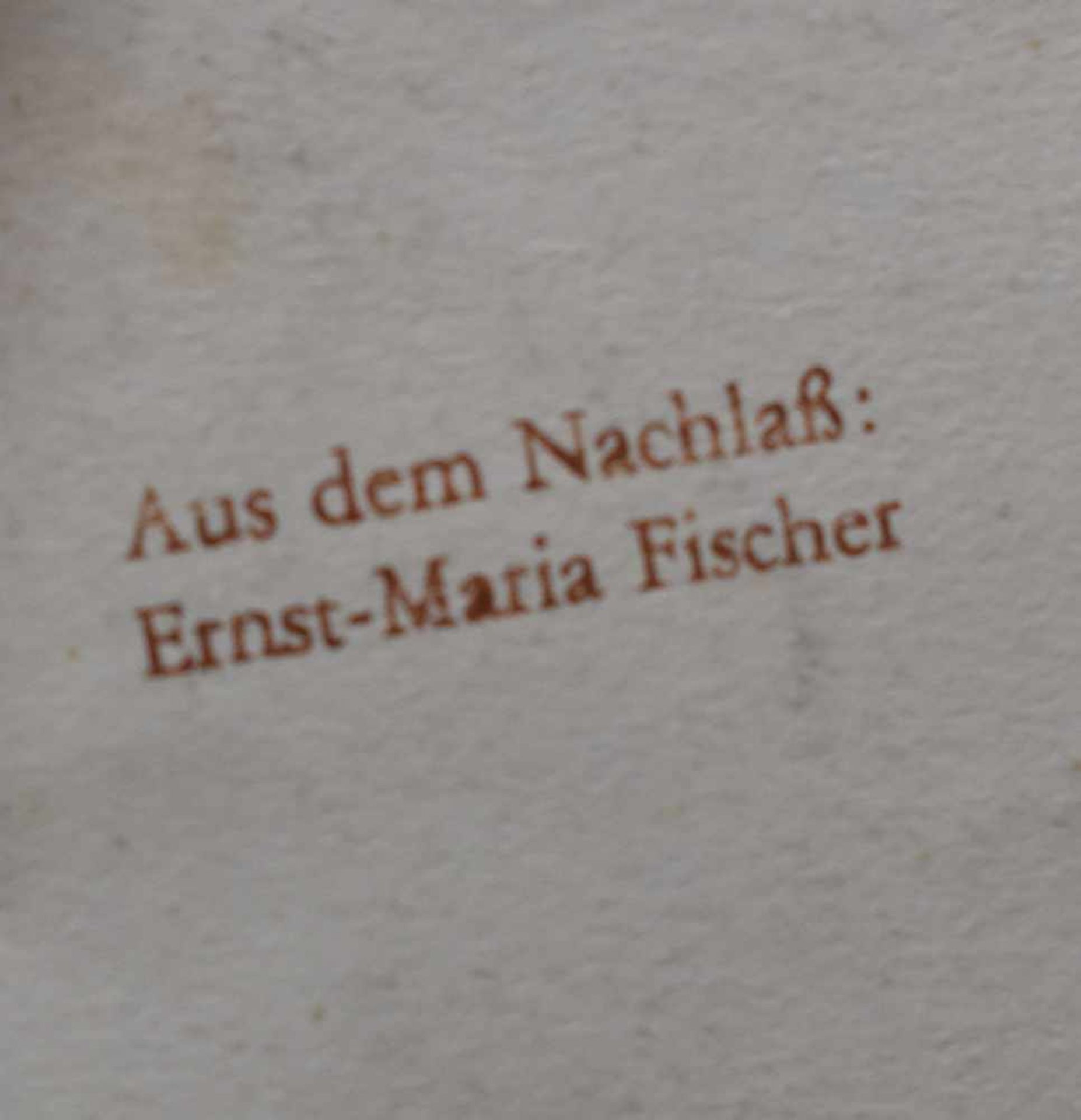 Fischer, Ernst Maria (1907 - 1939 München), "Baumstudien" - Bild 2 aus 2
