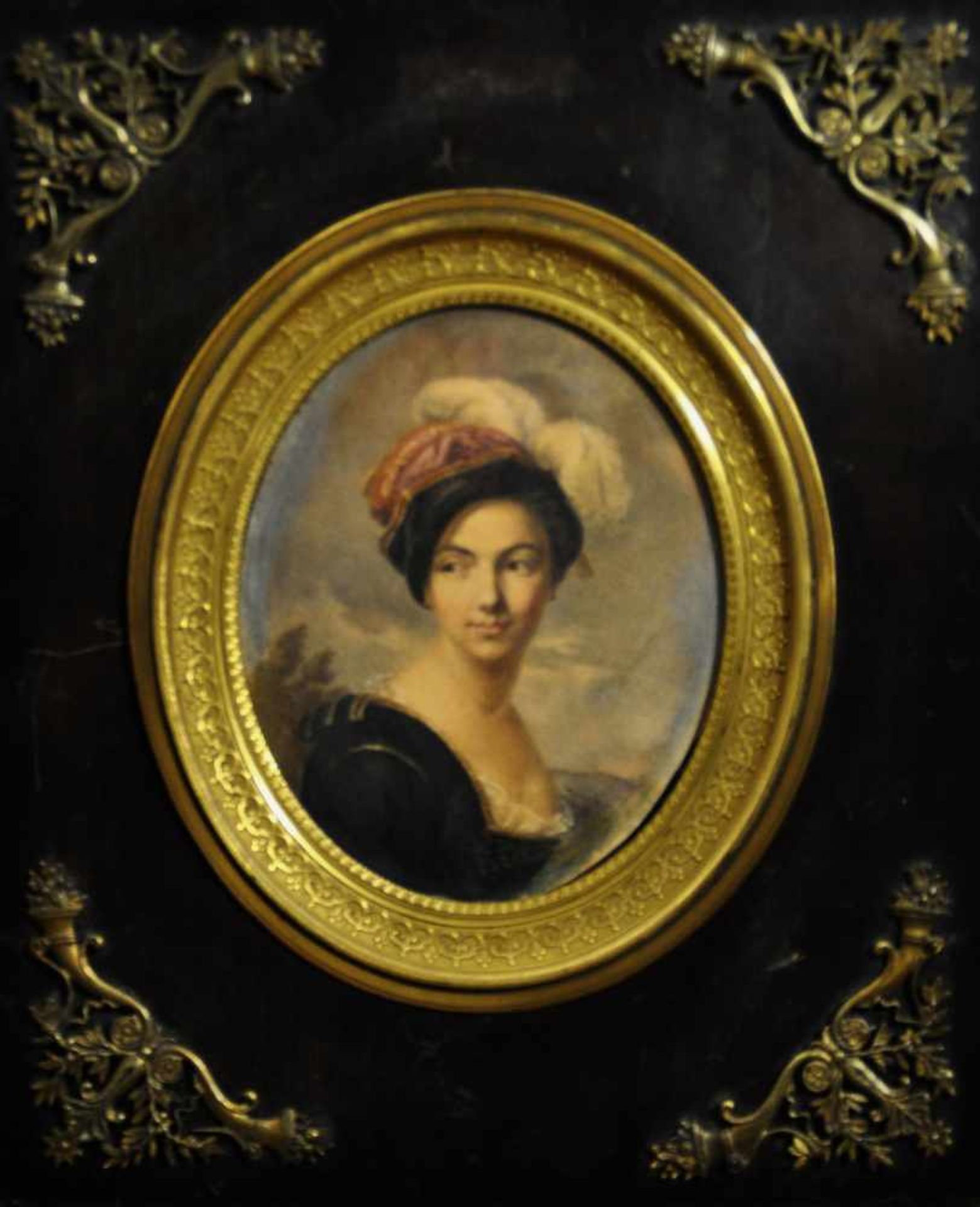 Le Prince, August (1799 Paris - 1826 Nizza), "Junge Frau mit Hut"