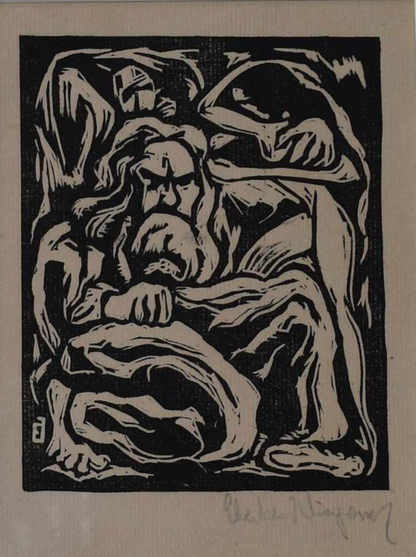 Viegener, Eberhard (1890 - 1967), "Mann mit Bart"