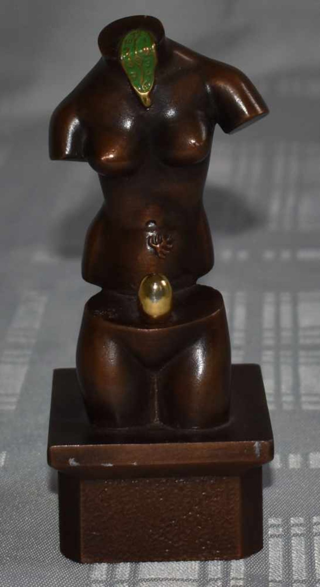 Bronzefigur nach Salvador Dali "La Venus Spatiale"