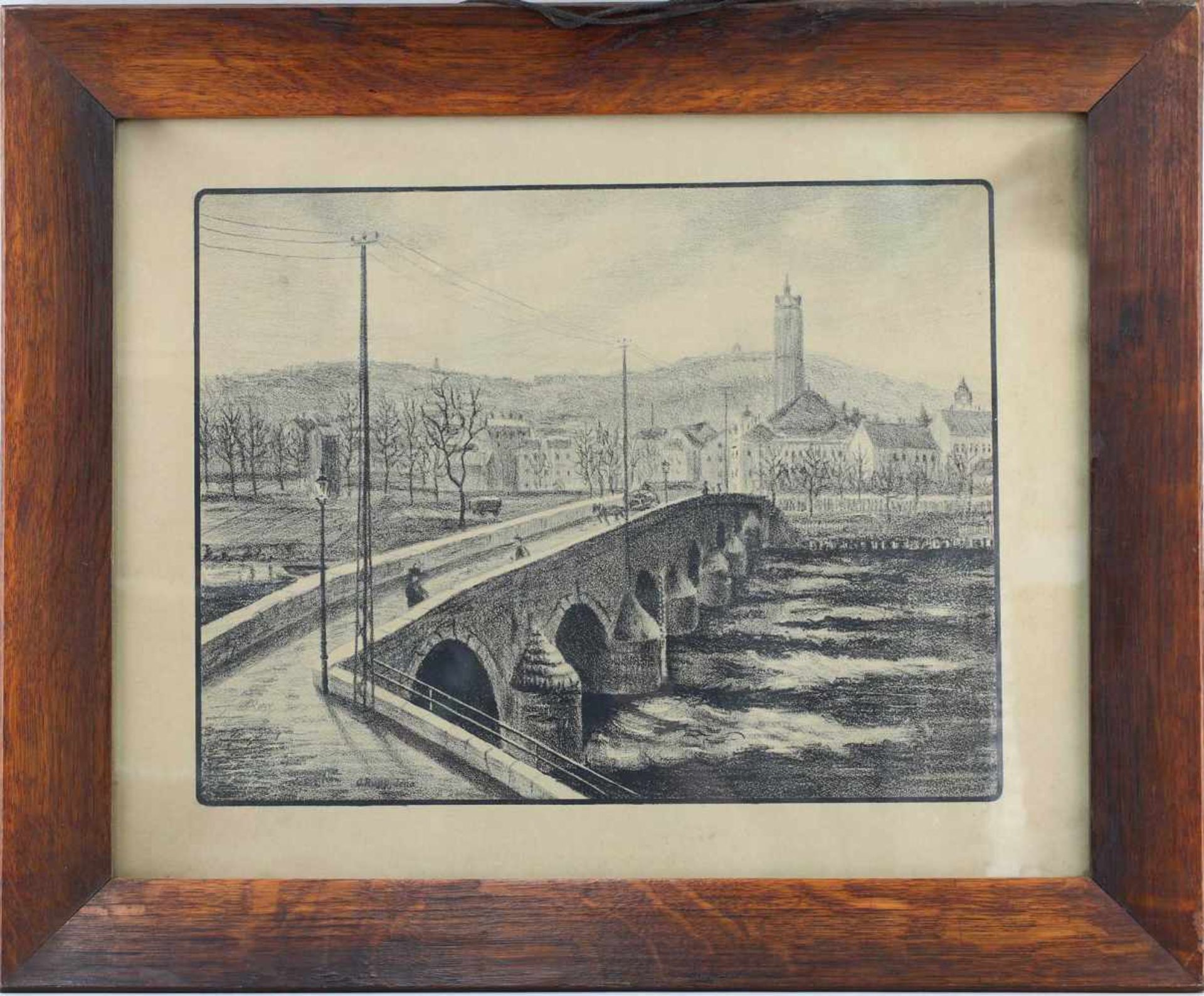 Rupp, Alte Camsdorfer Brücke 1913