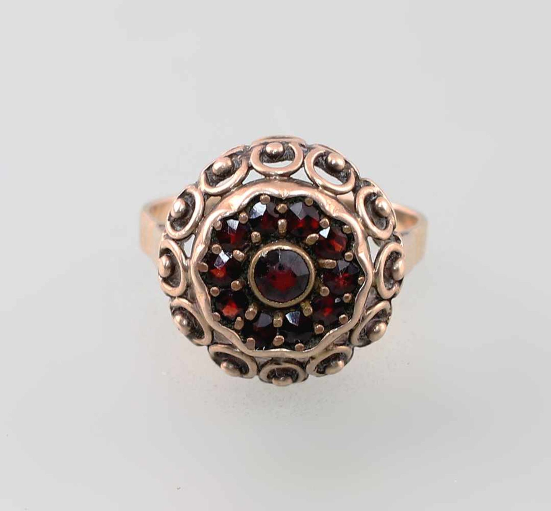 Granat-Ring - Image 2 of 4