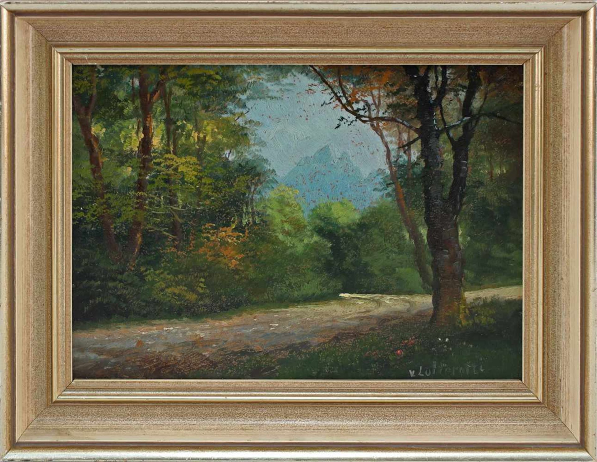 von Lutteroti, Waldweg