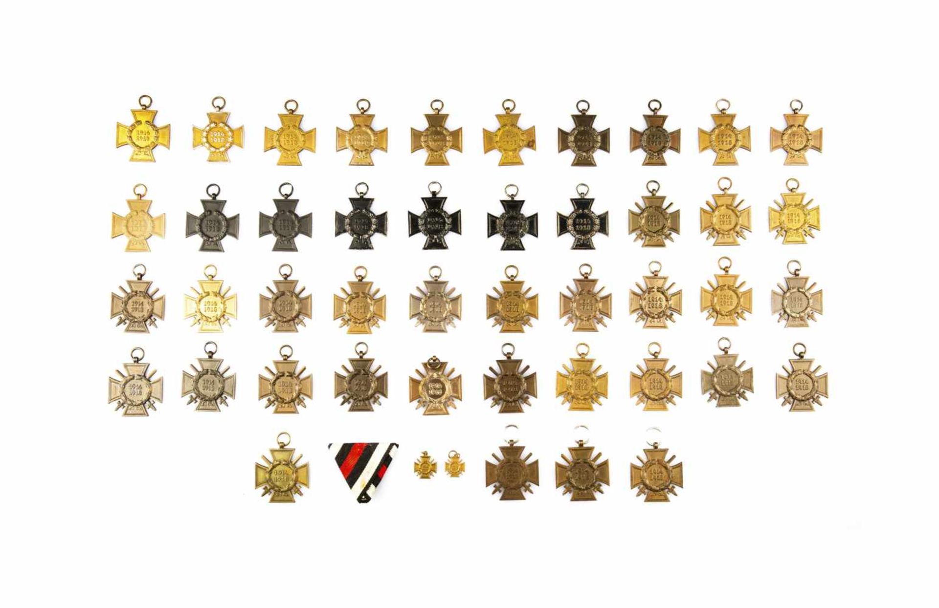 Set Crosses of honor from the First World War