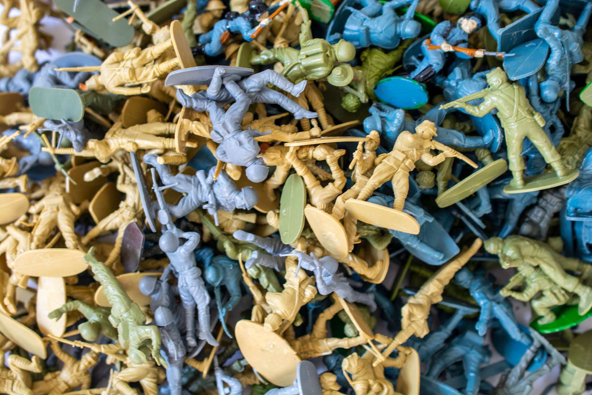 Large set of toy soldiers - Image 3 of 3