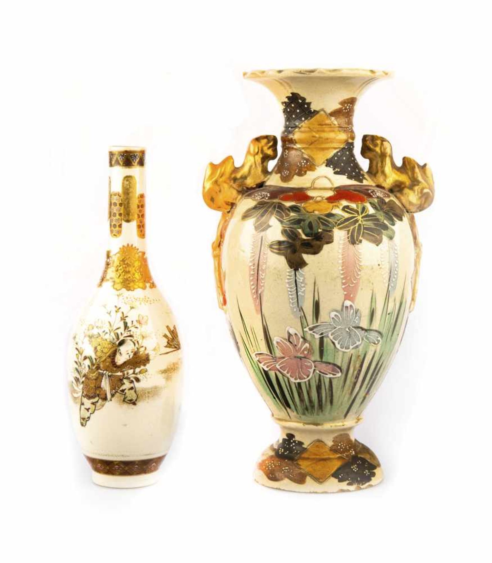 Set of Satsuma vases - Bild 2 aus 3