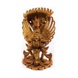 Garuda carvings
